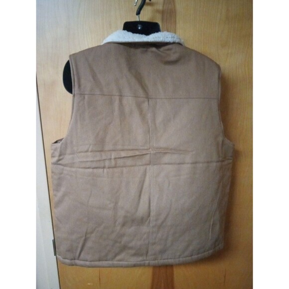 WP Weatherproof Men's Workwear Vest Size XXL Harvest Tan/Natural Sherpa - Picture 3 of 3